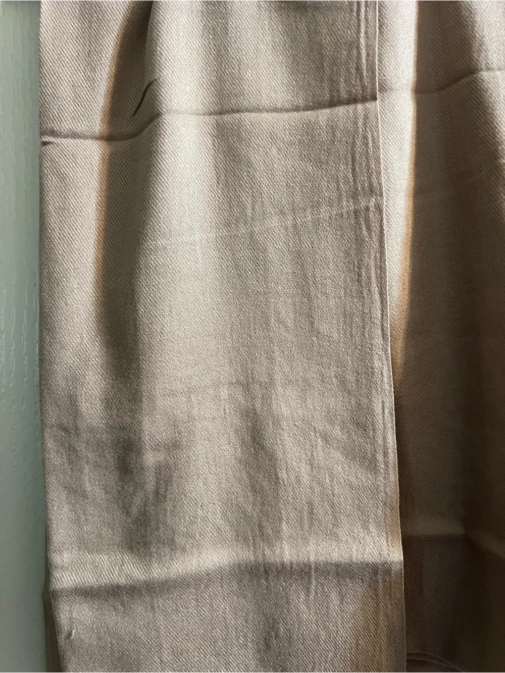 Neutral Brown Fringe scarf -